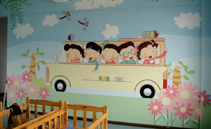 南宁幼儿园室内墙绘